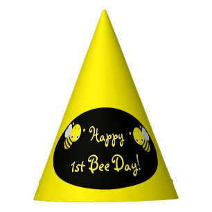 Chapeaux De Fètes 1er Jour des abeilles Joyeux Anniversaire