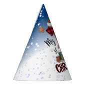 Chapeaux De Fètes 1er Noël Blanche Neige Bébé Reindeer Ciel Bleu (Gauche)