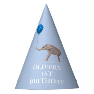 Chapeaux De Fètes 1ère fête d'anniversaire Blue Boy Kids