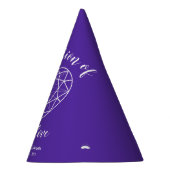 Chapeaux De Fètes 21e anniversaire du mariage bijou violet iolite (Droite)