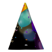 Chapeaux De Fètes 21e fête d'anniversaire Casquette Black and Gold P (Droite)