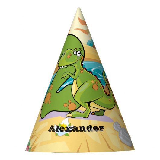 Chapeaux De Fètes 2ème Dinosaure d'anniversaire (Devant)