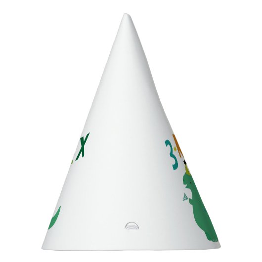 Chapeaux De Fètes 3-Rex 3ème anniversaire Dinosaur Casquette (Droite)