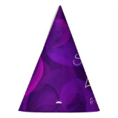 Chapeaux De Fètes 40 & Fabuleux Anniversaire Purple Élégant (Gauche)