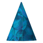 Chapeaux De Fètes 40 & Fabuleux Elegant Ocean Blue Anniversaire (Dos)