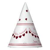 Chapeaux De Fètes 40e casquette de l'anniversaire du Mariage de Ruby (Gauche)