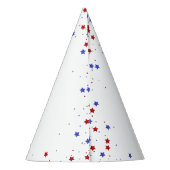 Chapeaux De Fètes 4 juillet Étoiles Ballons à huile (Dos)