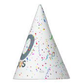 Chapeaux De Fètes 50 & Fabuleux Blue Confetti Anniversaire tendance (Droite)