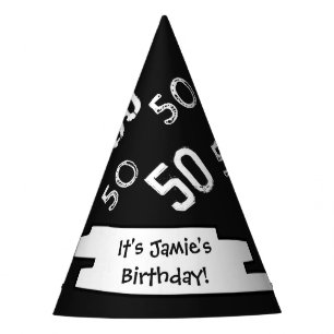 Chapeaux De Fètes 50e anniversaire Casquette de la fête du papier pe