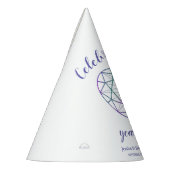 Chapeaux De Fètes 55e anniversaire de mariage casquettes du parti al (Gauche)