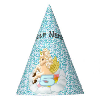 Chapeaux De Fètes 5 ans anniversaire Unicorn casquette de fête