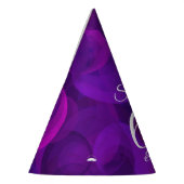Chapeaux De Fètes 60 & Sassy Elegant Purple Anniversaire (Gauche)