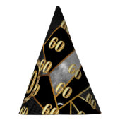 Chapeaux De Fètes 60e anniversaire Casquette de fête (Droite)