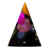 Chapeaux De Fètes 70e fête d'anniversaire Black and Gold Casquette (Gauche)