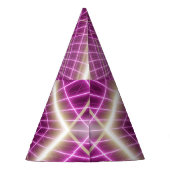 Chapeaux De Fètes 80s Rétro : Arrière - plan 3D Sci-Fi. (Dos)