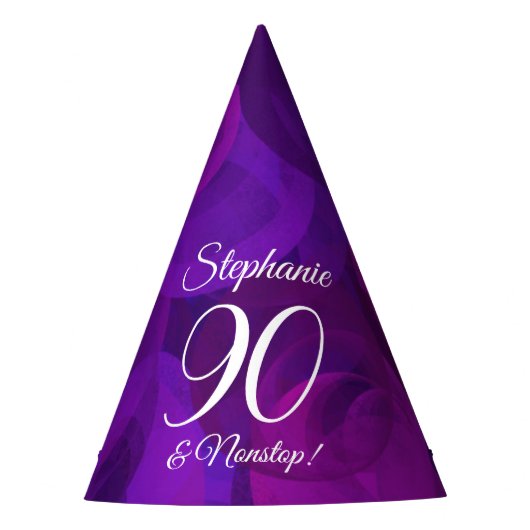 Chapeaux De Fètes 90 et Nonstop Elegant Purple Anniversaire (Devant)