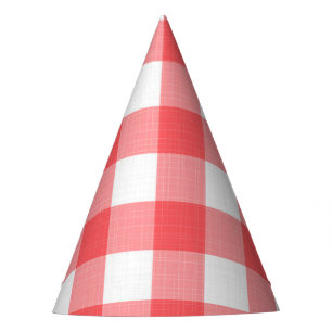 Chapeaux De Fètes à damiers motif