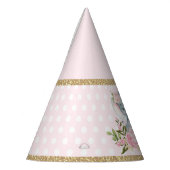 Chapeaux De Fètes Ă?res faveurs d'anniversaire d'éléphant rose (Gauche)