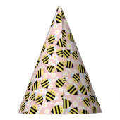 Chapeaux De Fètes Abeilles Et Fleurs Blanches (Dos)