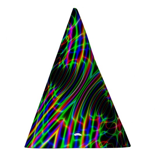 Chapeaux De Fètes Abrégé sur psychédélique lumière laser au néon (Droite)