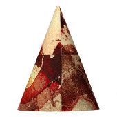 Chapeaux De Fètes Abstrait arrière - plan en marbre. (Dos)