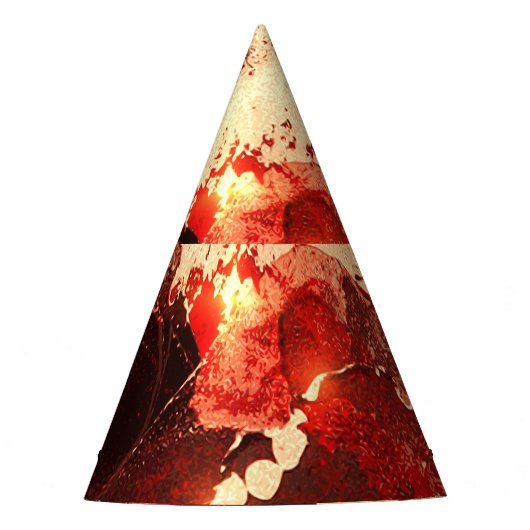 Chapeaux De Fètes Abstrait arrière - plan en marbre. (Devant)