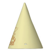 Chapeaux De Fètes Accent sucré invité en jaune miel (Droite)