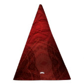 Chapeaux De Fètes Acceptation | Médaillons de méditation rouge (Droite)