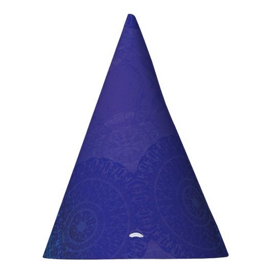 Chapeaux De Fètes Acceptation | Médaillons de violet violet bleu Ind (Droite)