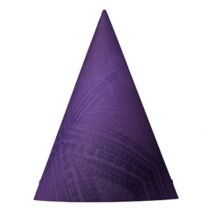 Chapeaux De Fètes Acceptation Motif Boho violet écectique