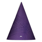 Chapeaux De Fètes Acceptation | Motif Boho violet écectique (Gauche)