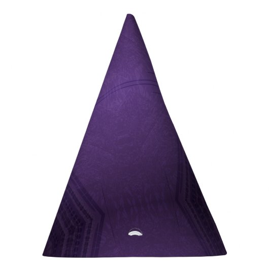 Chapeaux De Fètes Acceptation | Motif Boho violet écectique (Droite)