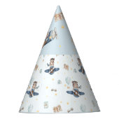 Chapeaux De Fètes Adventure Aviation Bear Blue Plane 1er anniversair (Devant)