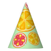Chapeaux De Fètes Agrumes TROPICALES FRUITS D'ÉTÉ Citrons d'orange (Gauche)