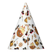 Chapeaux De Fètes Ahoy Matey Pirate Personalized Birthday (Dos)
