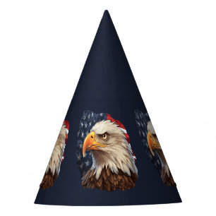Chapeaux De Fètes Aigle à drapeau américain