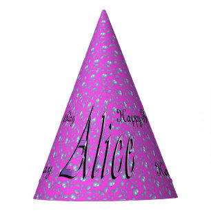 Chapeaux De Fètes Alice, Joyeux Anniversaire, Casquette de la partie