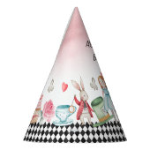 Chapeaux De Fètes Alice Onederland Mad Tea Party Fille premier anniv (Gauche)