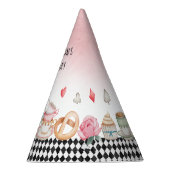 Chapeaux De Fètes Alice Onederland Mad Tea Party Fille premier anniv (Droite)