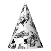 Chapeaux De Fètes Alice White Rabbit Wonderland Classic (Dos)