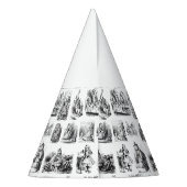 Chapeaux De Fètes Alice's Adventures in Wonderland motif (Dos)