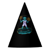 Chapeaux De Fètes Alien de l'espace de jeu de basket-ball (Devant)