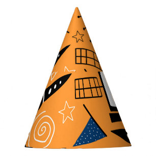 Chapeaux De Fètes Alien OVNI, vaisseaux spatiaux, motif pour enfants
