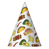 Chapeaux De Fètes Aliments mexicains Chimichanga Taco Avocado Enchil (Gauche)