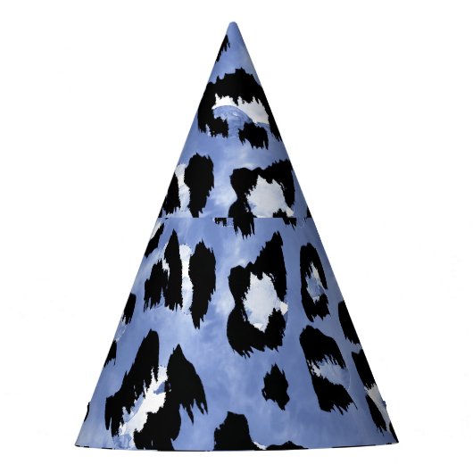 Chapeaux De Fètes Allure de la peau animale : léopard d'aquarelle (Devant)