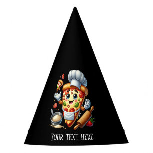 Chapeaux De Fètes Amateurs de pizza sympa fête personnalisable
