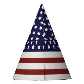 Chapeaux De Fètes America Drapeau américain Motif américain (Dos)