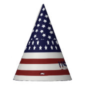 Chapeaux De Fètes America Drapeau américain Motif américain (Gauche)