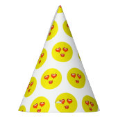 Chapeaux De Fètes Amour Emoji fête d'anniversaire (Gauche)