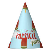 Chapeaux De Fètes Amusant Personnalisé Anniversaire Fille Popsicle C (Devant)
